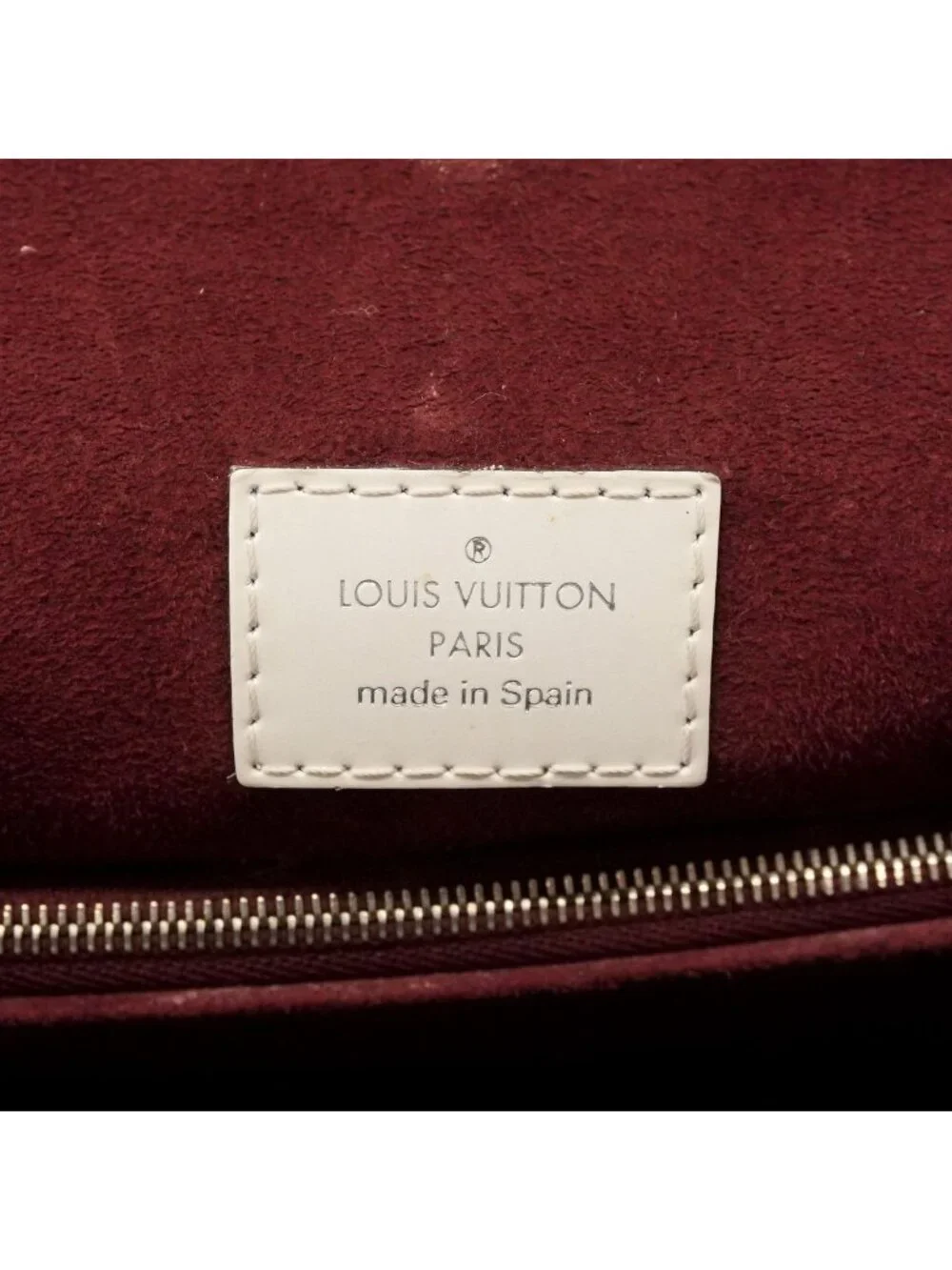 Louis Vuitton Epi Grenelle PM Blanc Handbag